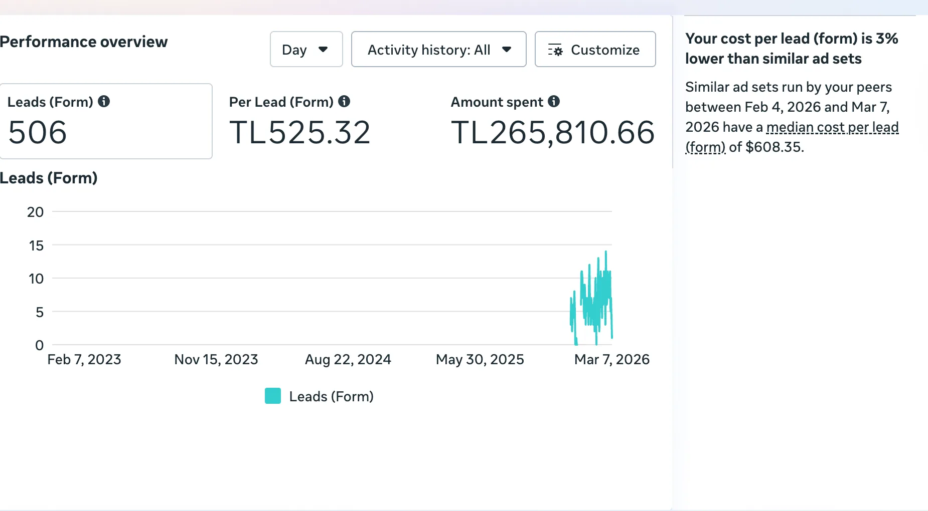Meta Ads ROAS and conversions